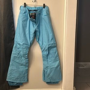 Burton Dry Ride powder blue ski pants